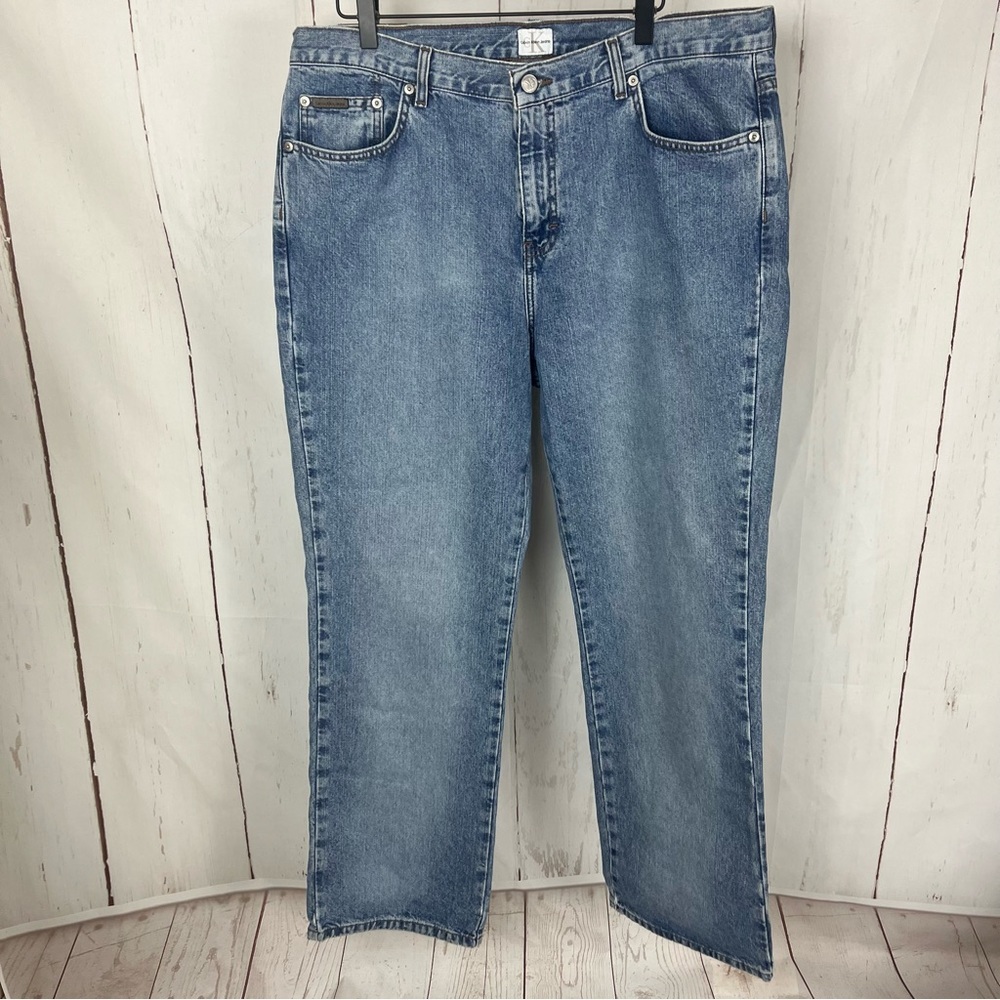 Vintage 90s CK Calvin Klein women’s jeans size 16 sandblast